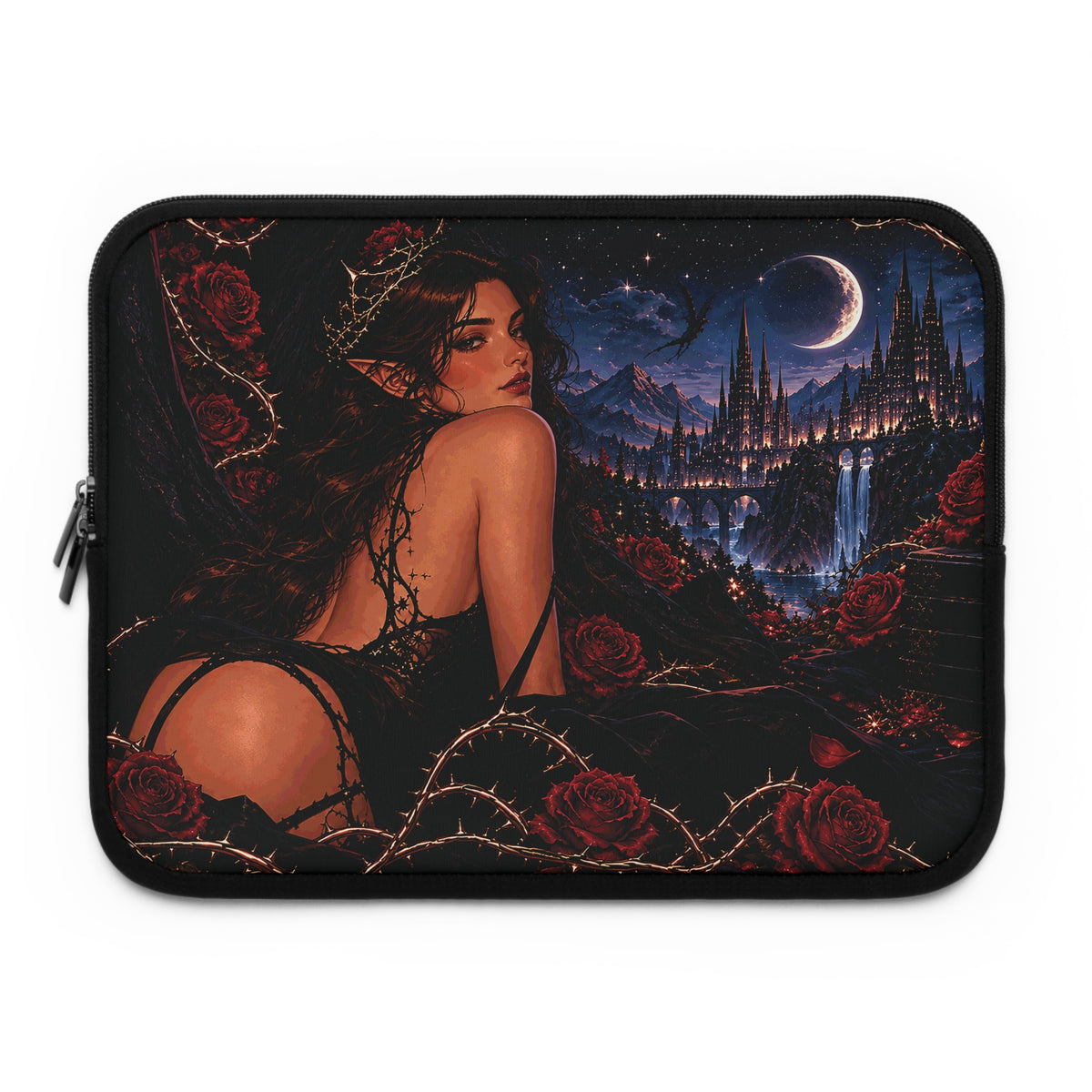 Feyre’s Enchanted Realm – Fantasy Laptop Sleeve