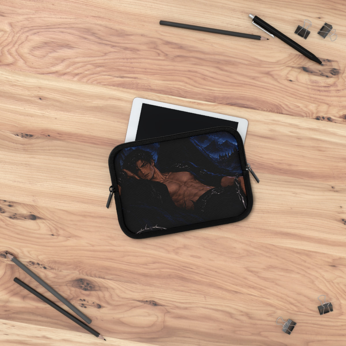 Azriel Shadow Singer Laptop Sleeve – A Court of Thorns and Roses Inspired