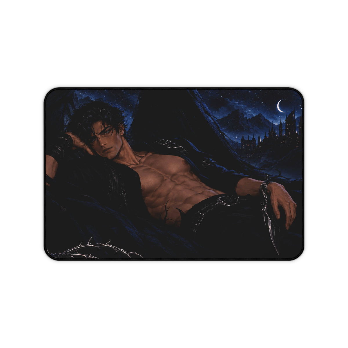 Azriel-Inspired Desk Mat | A Court of Thorns and Roses