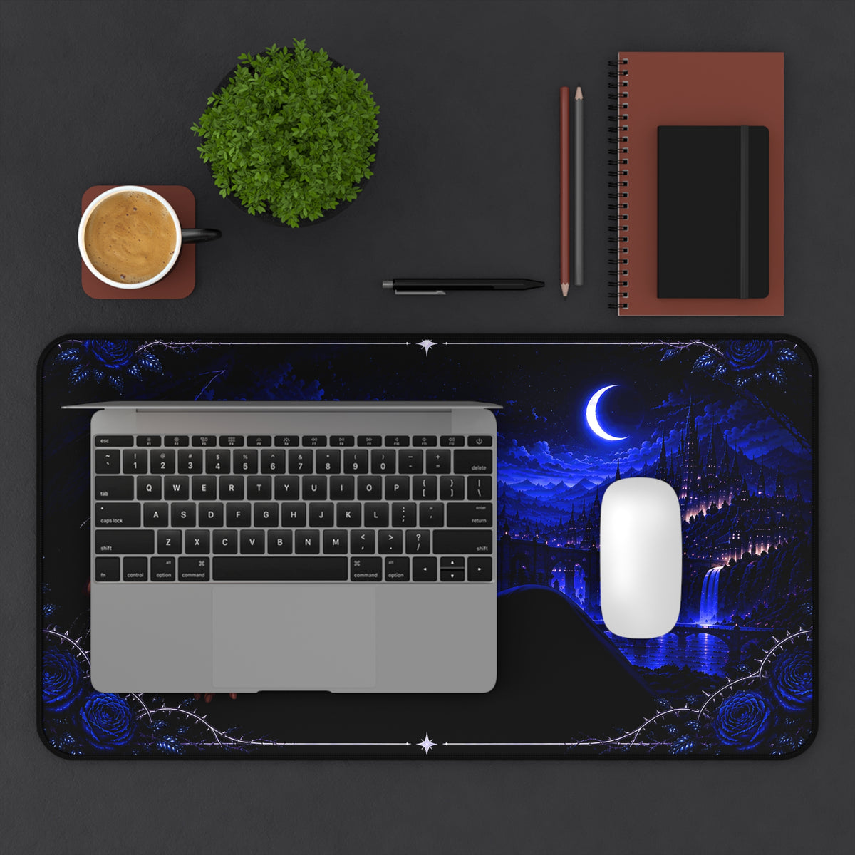 Rhysand-Inspired Desk Mat – High Lord of the Night Court