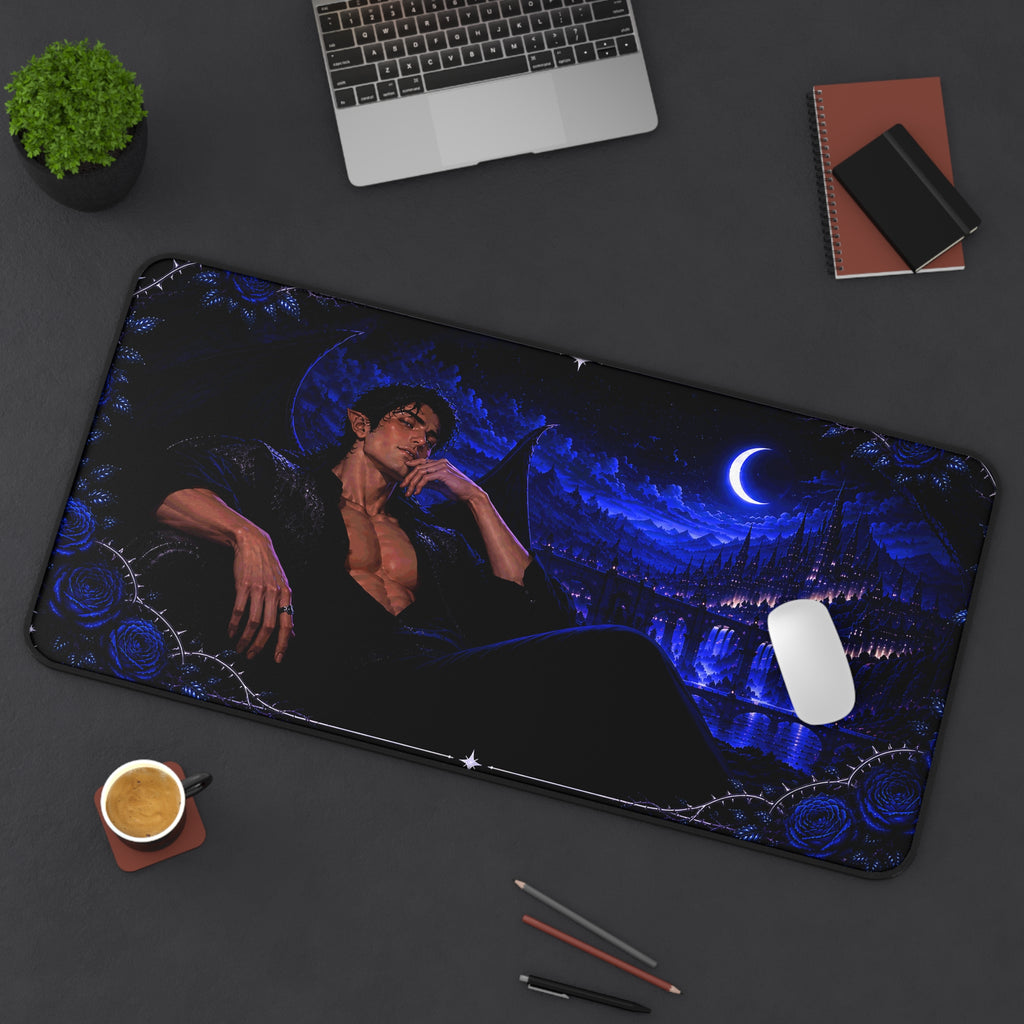 Rhysand-Inspired Desk Mat – High Lord of the Night Court