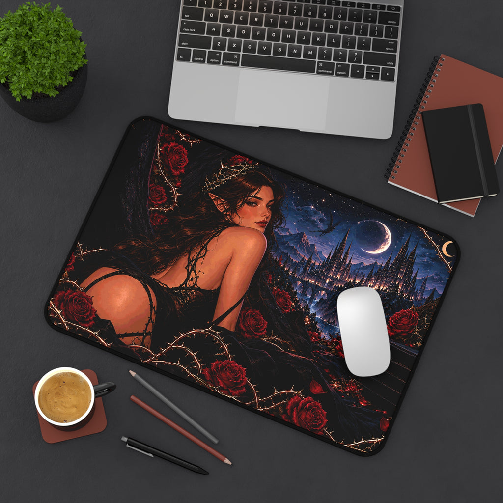 A Court of Thorns & Roses Inspired Feyre Desk Mat 🌹🌙