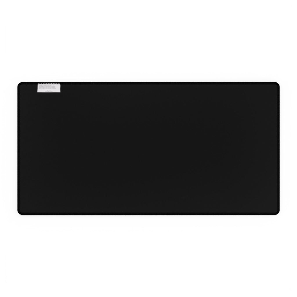 Magical Night Dragon Desk Mat — Cute Black Dragon with Spellbooks & Castle Desk Mat