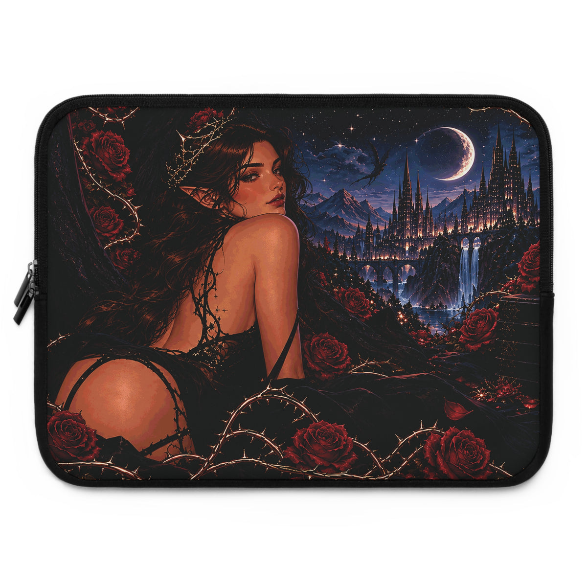 Feyre’s Enchanted Realm – Fantasy Laptop Sleeve