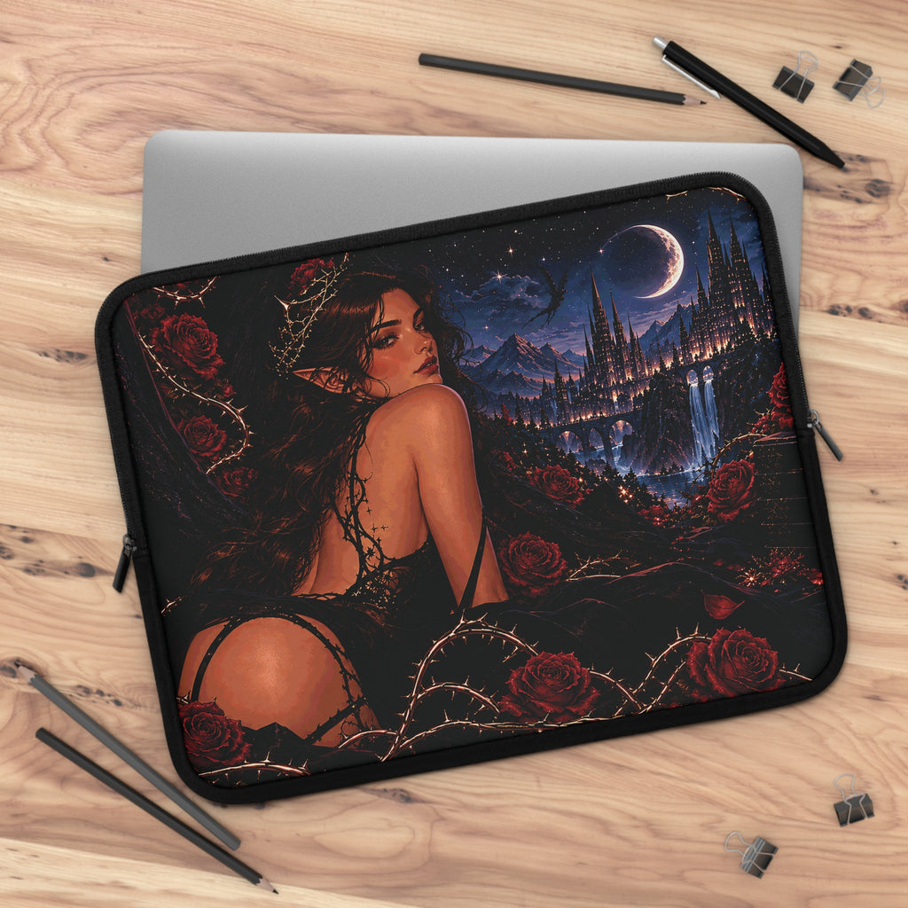 Feyre’s Enchanted Realm – Fantasy Laptop Sleeve