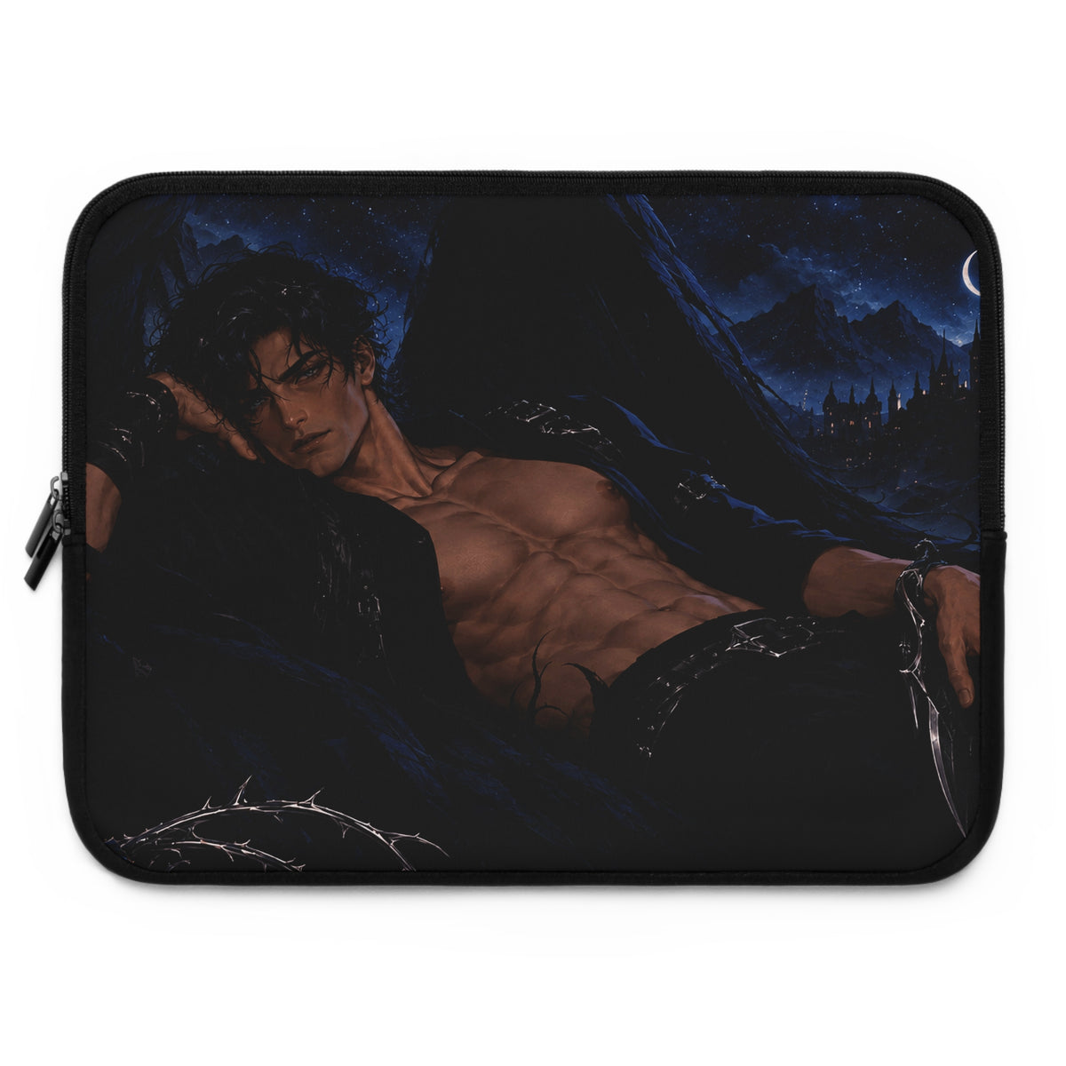 Azriel Shadow Singer Laptop Sleeve – A Court of Thorns and Roses Inspired
