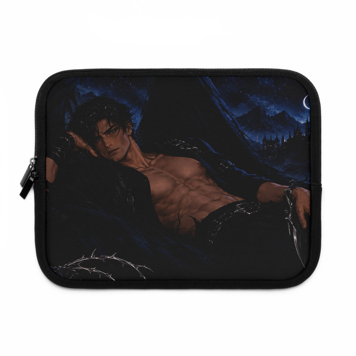 Azriel Shadow Singer Laptop Sleeve – A Court of Thorns and Roses Inspired