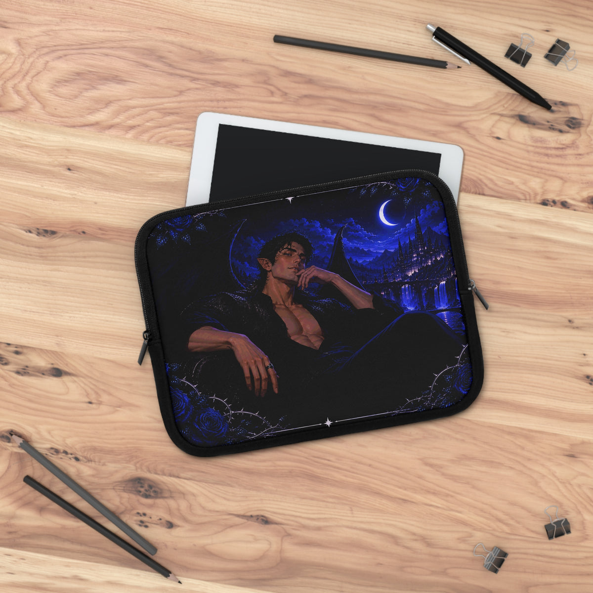 Rhysand’s Night Court Laptop Sleeve | A Court of Thorns and Roses Inspired
