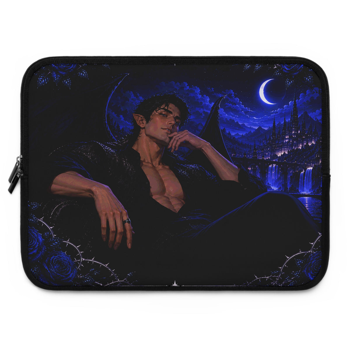 Rhysand’s Night Court Laptop Sleeve | A Court of Thorns and Roses Inspired