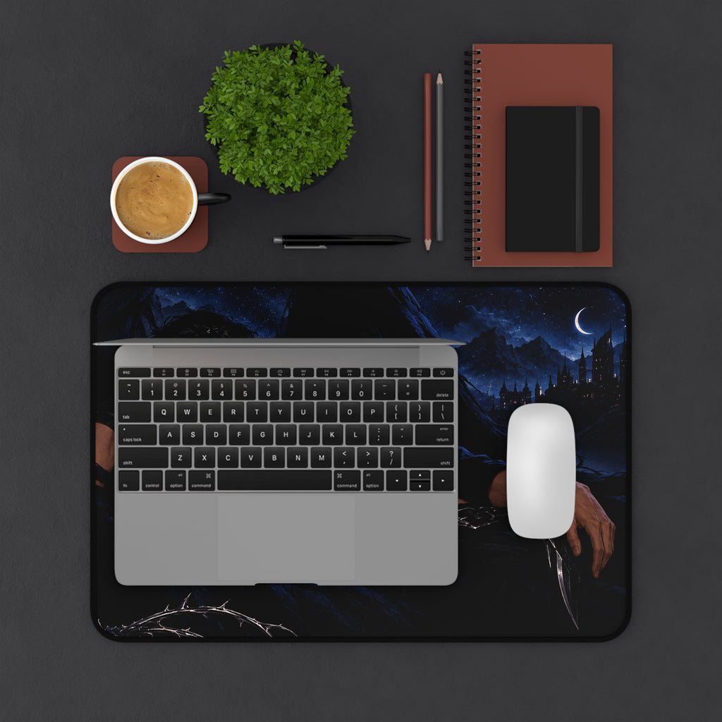 Azriel-Inspired Desk Mat | A Court of Thorns and Roses