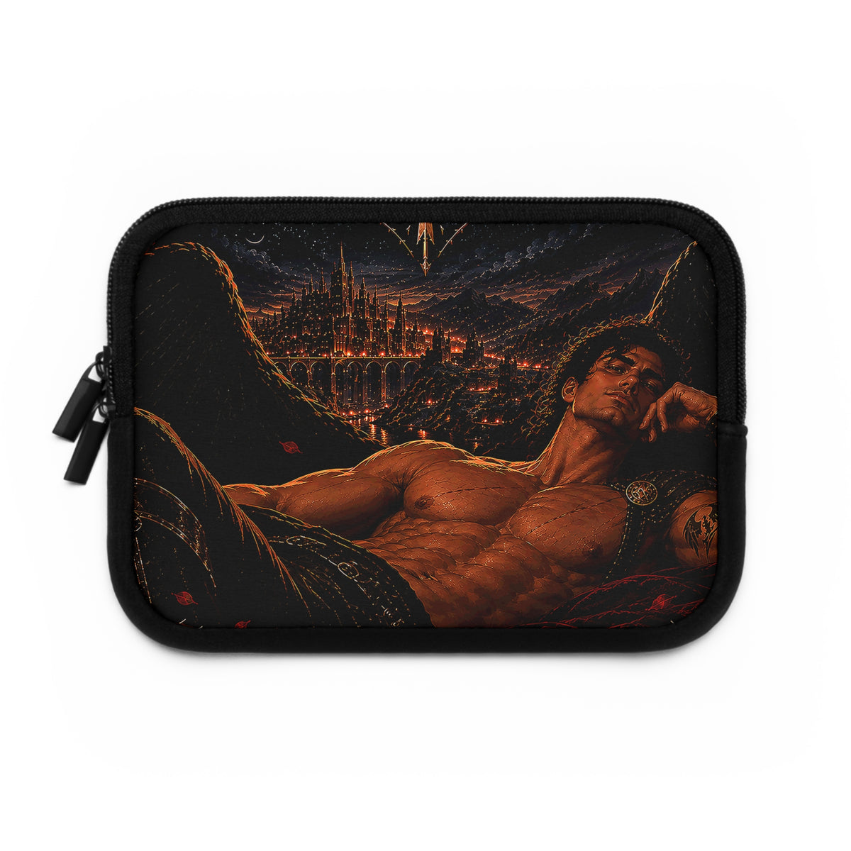 A Court of Thorns and Roses Inspired Cassian Laptop Sleeve 🦇🔥