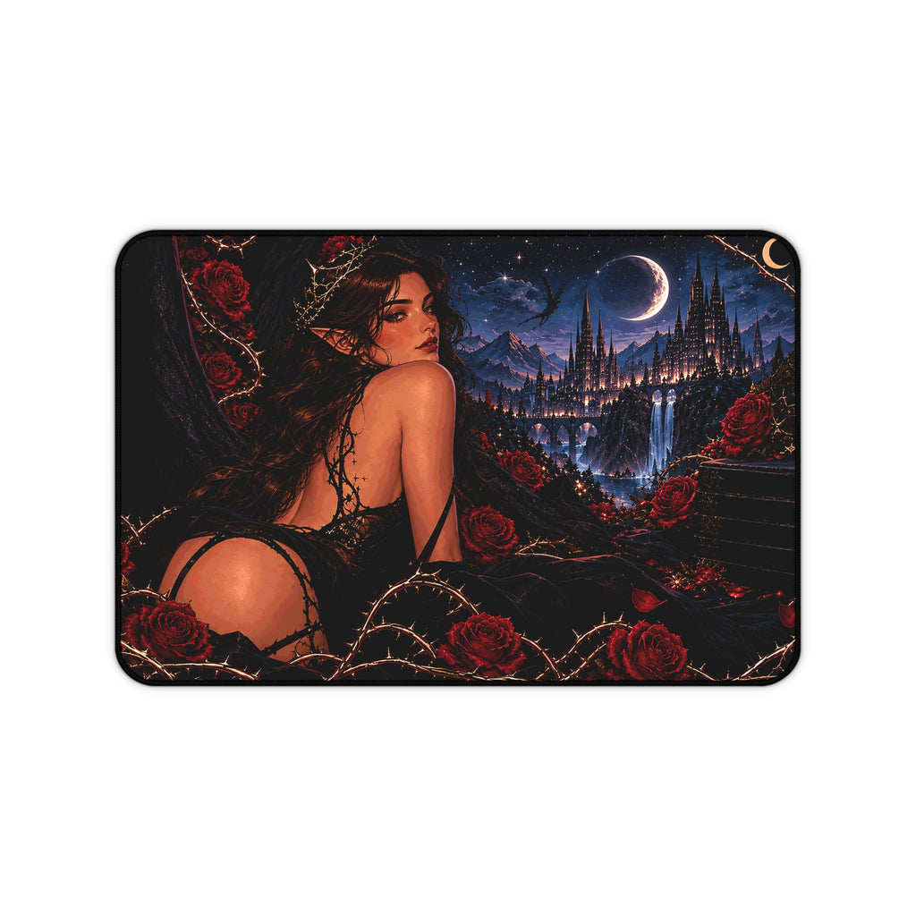 A Court of Thorns & Roses Inspired Feyre Desk Mat 🌹🌙