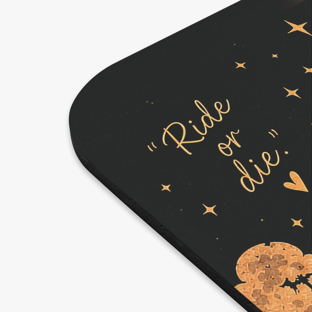Fourth Wing-Inspired Dragon Rider Mouse Pad – Dark Academia Fantasy Desk Mat