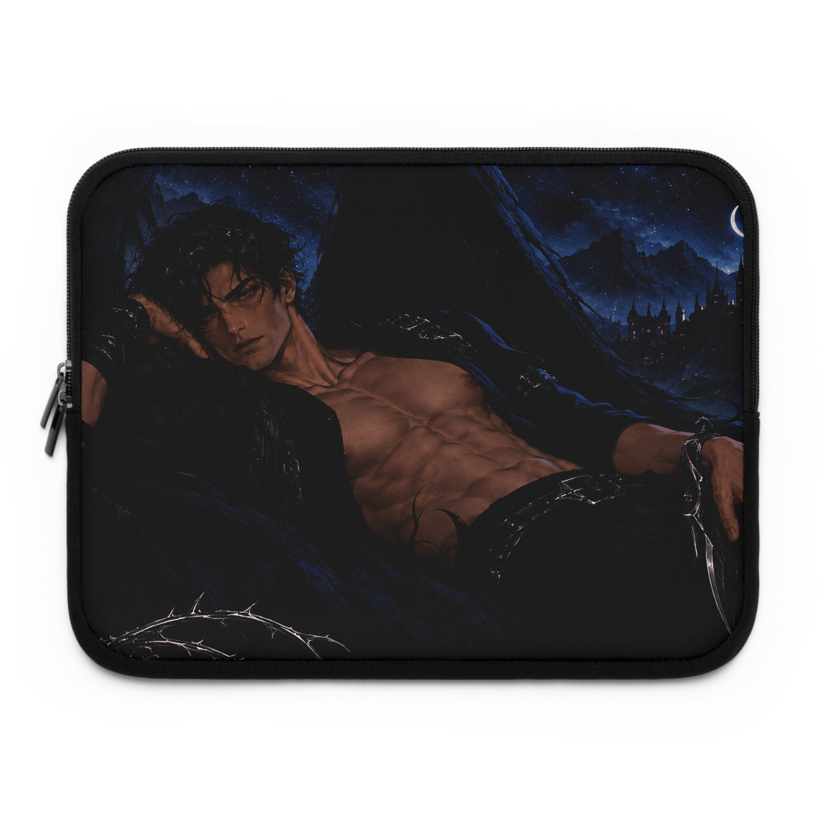 Azriel Shadow Singer Laptop Sleeve – A Court of Thorns and Roses Inspired