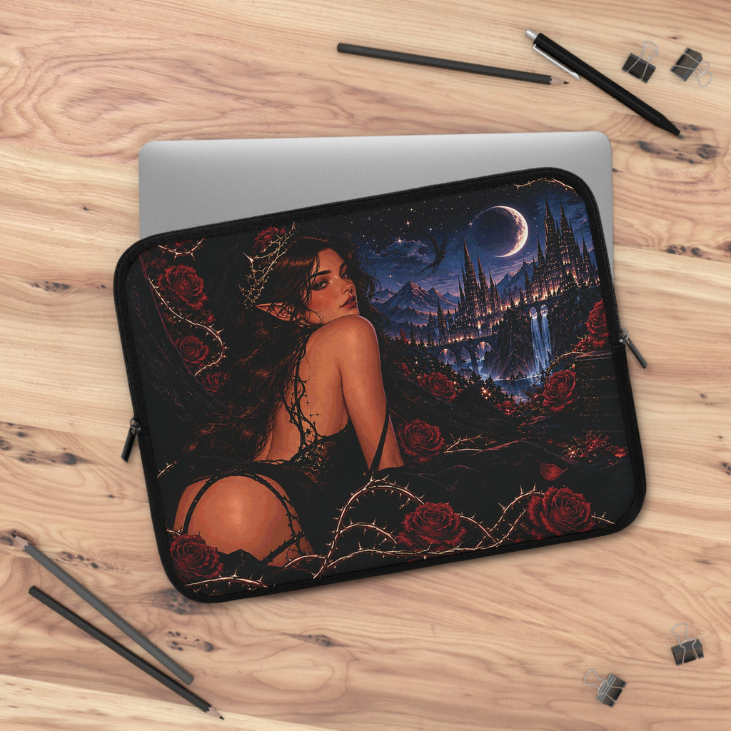 Feyre’s Enchanted Realm – Fantasy Laptop Sleeve