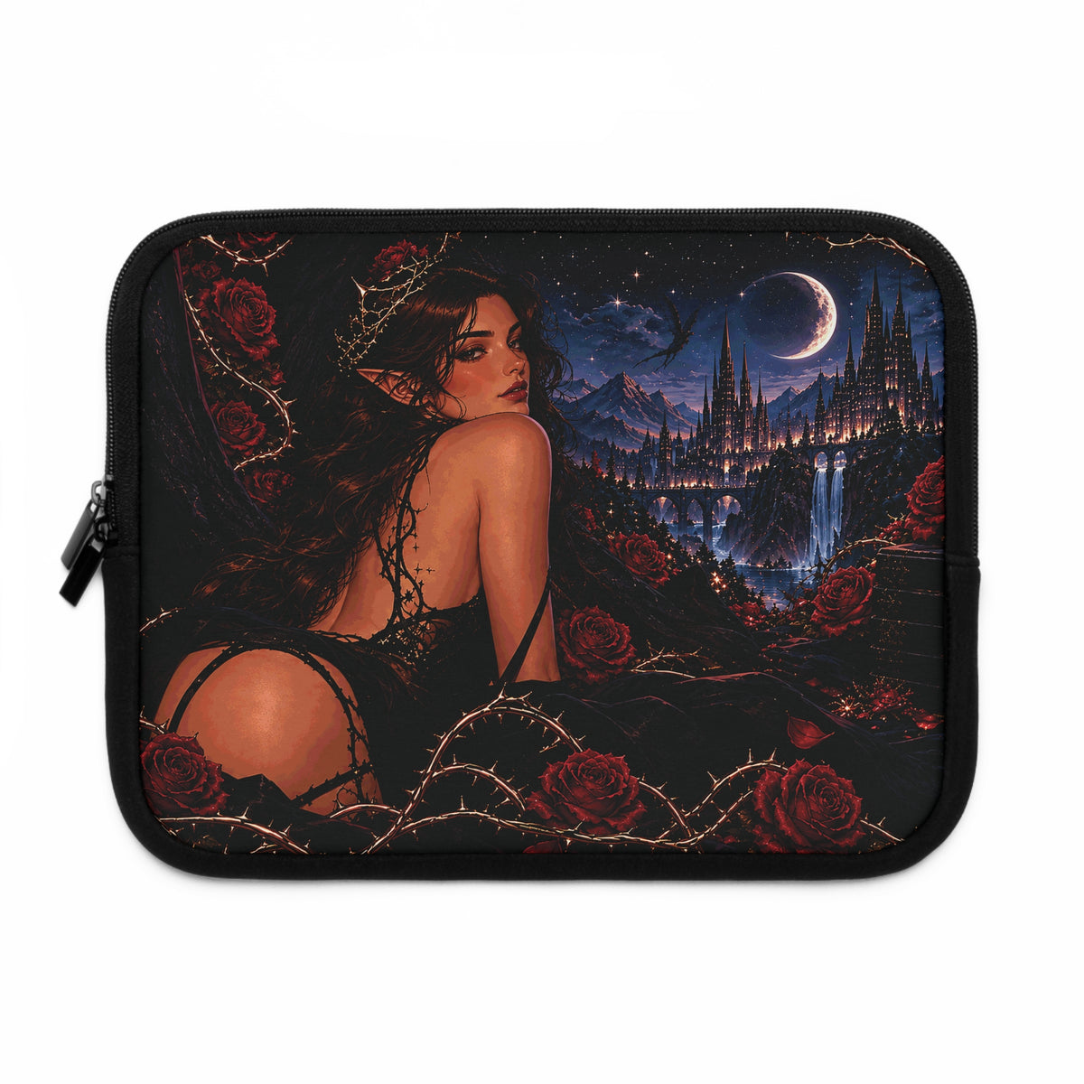 Feyre’s Enchanted Realm – Fantasy Laptop Sleeve